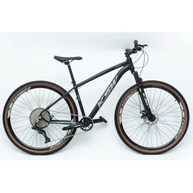 Imagem de Bicicleta Aro 29 KSW MTB 12 Vel Quadro em Alumínio Freio a Disco Câmbio de Alta Precisão (Preto e Prata, 19)