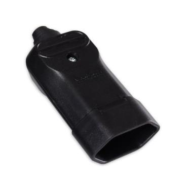 Imagem de Tomada Fêmea 20A 3 pinos Preta MarGirius, Preto