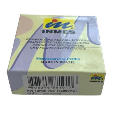 Imagem de Grampo HW 12mm para molduras madeira 2000 unidades - INMES