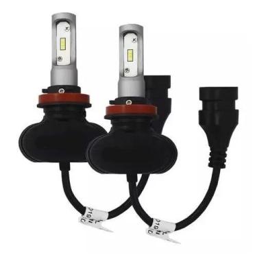 Imagem de Kit Lampada Led H1 H3 H4 H7 H8 H11 H16 H27 HB3 6500k 4000 Lúmens 32v 2