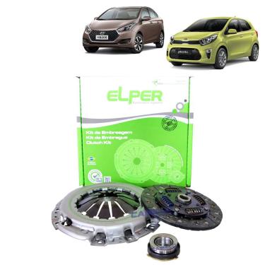 Imagem de Kit Embreagem Completo Elper Hb20 1.0 Picanto 1.0 2011-2022