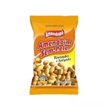 Imagem de Amendoim Torrado sem Pele Amendupã 50g