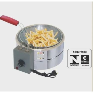 Imagem de Fritadeira Elétrica 3 litros tacho alum. Peq 127V Pr310E - Progas