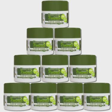 Imagem de Kit 10 Desodorante Creme Flor De Jasmim 50g