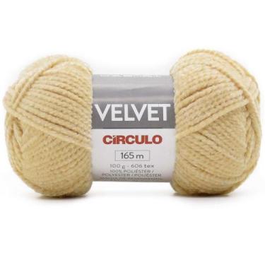 Imagem de Fio Velvet Círculo 100g, 8176 OFF WHITE