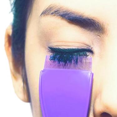 Imagem de Separador de Cílios/Aplicador de Delineador e Máscara (Rímel) / Auxiliar de aplicação de Make up dobrável - Cor Sortida