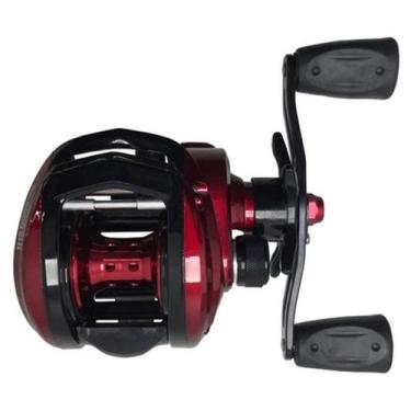 Imagem de Kit de pesca carretilha bronx 8 rolamentos e vara 1,68m com 2 partes -