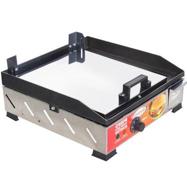 Imagem de Chapa Elétrica 40x40 Itajobi 220v Extra Prática Com Prensa