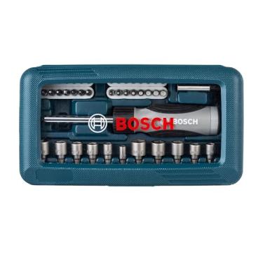 Imagem de Bosch Kit de Pontas e Soquetes para parafusar com 46 peças