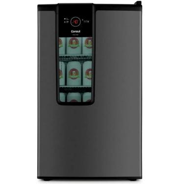 Imagem de Cervejeira Consul 82L Display Na Porta Controle De Temperatura Titanium CZD12AT