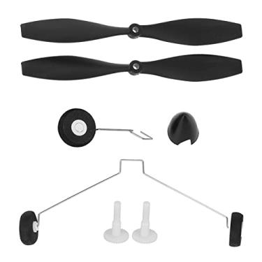 Imagem de ZAWELIYO ZAWELIYO RC Avião Peças de Reposição Fairing Paddle Landing Gear Set para WLToys XK F949S RC Aeronaves de Asa Fixa, e Remoção