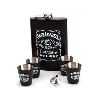 Imagem de Kit Porta Bebidas Black 6 Pçs - Importado