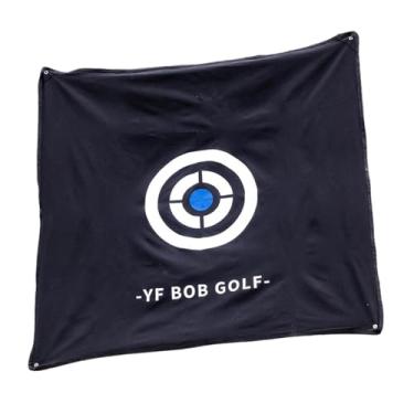 Imagem de YIJU Rede de alvo de golfe portátil para prática de esportes ao ar livre, Preto