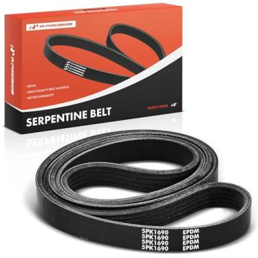 Imagem de A-Premium Correia de transmissão serpentina do motor compatível com Buick Encore 2016-2019/2021-2022 1.4L e Chevrolet Trax 2021-2022 1.4L & Saturn SC2/SL2 1993-2002 1.9L, SW2 1993-2001 1.9L. 9L