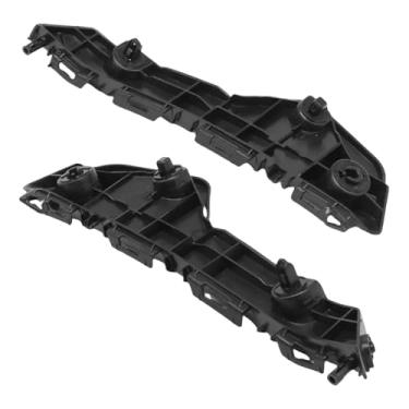 Imagem de Pacote com 2 capas de suporte lateral do para-choque dianteiro esquerdo do motorista lado do passageiro serve para Scion tC Base Coupe 2 portas 2011 2012 2013 2014 2015 2016 5211621030 5211521030