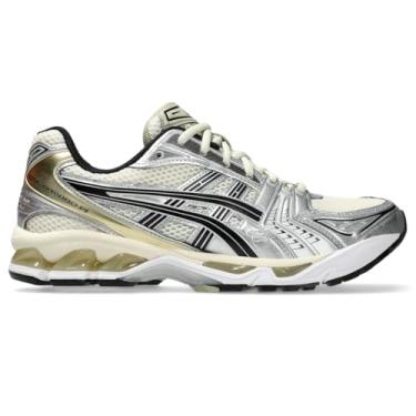 Imagem de ASICS Tênis esportivo unissex Gel-Kayano 14, Bétula/prata pura, 9 Wide