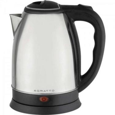 Imagem de Chaleira Eletrica Em Aco Inox 220v Ce02 Prata Agratto