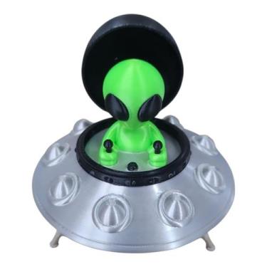 Imagem de Ovni Alien em Disco Voador - Garcia 3D, Prata