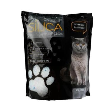 Imagem de Areia Higiênica ACASA para Gatos Sílica Pacote 1.6Kg