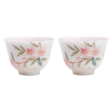 Imagem de Conjunto de chá de gongfu pintado à mão boutique – esplendor vernal em porcelana branca pura, inclui mini bule, Gaiwan, xícaras de chá, bandeja e jianshui, conjunto de cerimônia de chá para presente