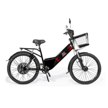 Imagem de Bicicleta Elétrica - New Street Plus 800w - Preta - Plug and Move
