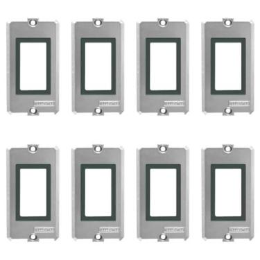 Imagem de Kit 8 Tampas Condulete Tramontina 1 3/4 Módulo Vertical Liz - TRAMONTI