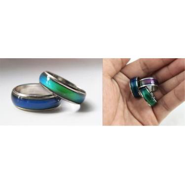 Imagem de Anel Do Humor Muda De Cor Com Seu Humor/Emoção  Unissex - SM,  17