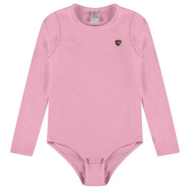 Imagem de Body Collant Térmico Infantil Ultra Comfort Rosa Chiffon Costão