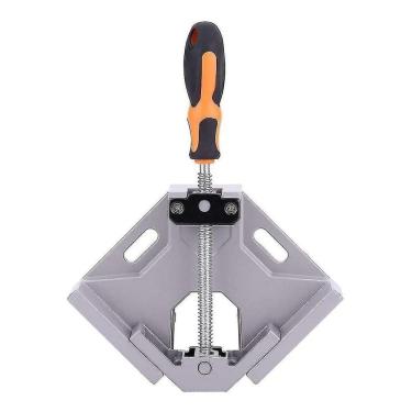 Imagem de Grampo Sargento Canto Morsa Angular 90º Graus Marceneiro Aço