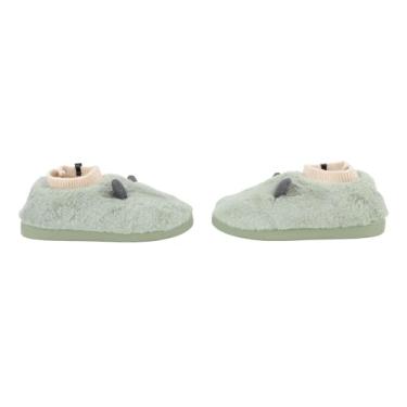 Imagem de Yinhing Flippers Aquecidos, Sapatos de Aquecimento USB Mais Quentes do pé Com 3 Engrenagens Temperaturas Ajustáveis 1 par de Botas Aquecidas do pé Elétrico para para Frios Caminhando Chinelos Aquecidos (Verde)