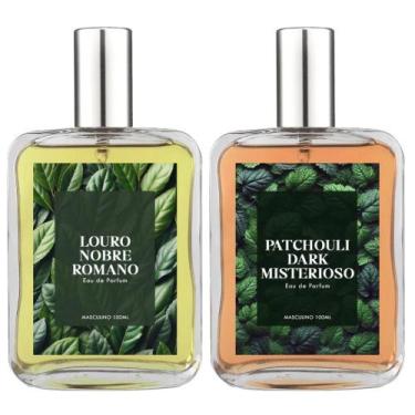 Imagem de Kit Perfume Masc. Louro Nobre E Patchouli Misterioso 100Ml - Essência 