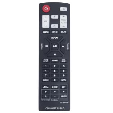 Imagem de Substituição AKB74955301 Controle remoto Commander compatível com LG Hi-Fi Entertainment System CM9960 CM8360 OM4560 CMS8360F OM7560 CM9760