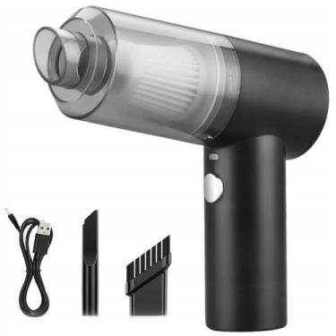 Imagem de Aspirador De Pó Carro Portátil 2 Em 1 Potente Recarregável - Wcan