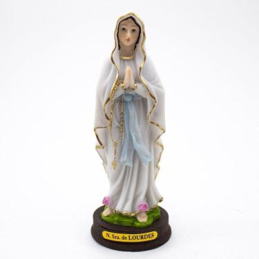 Imagem de Imagem Nossa Senhora De Lourdes Resina 14 Cm