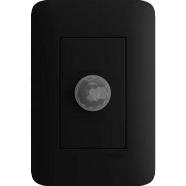 Imagem de Sensor de Presença Frontal 180° Embutir 4x2 Bivolt Preto Exatron