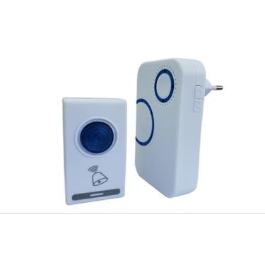 Imagem de Campainha Sem Fio a Pilha – Campainha Residencial Inteligente, Som Potente e Alcance 100m