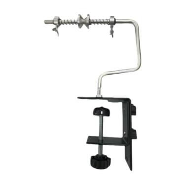 Imagem de Fenteer Máquina de enrolar linha de pesca com ventosa, carretel ajustável, presente multifuncional, ferramenta de enrolamento de metal