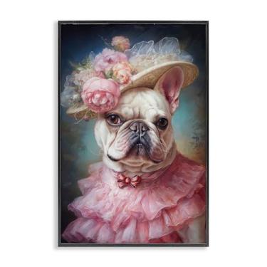 Imagem de Stupell Industries Design de arte giclée emoldurado preto francês vitoriano feminino por Wumples, 18 x 12