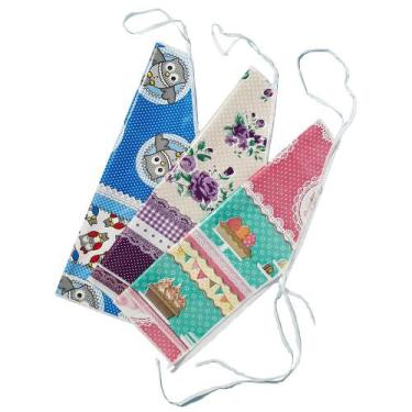 Imagem de Avental Estampado Com Bolso Adulto Premium - Pano a pano
