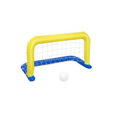 Imagem de Conjunto de Voleibol de Piscina Inflável e Aros de Basquete de Bilhar 