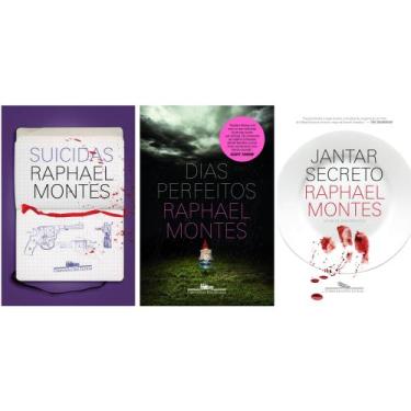 Imagem de Kit Raphael Montes - Suicidas + Dias Perfeitos + Jantar Secreto - Comp