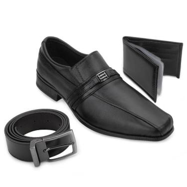 Imagem de Kit Sapato Social Habat - Cinto e Carteira HB24-577