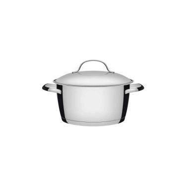 Imagem de Caçarola Funda Tramontina Allegra Em Aço Inox Com Fundo Triplo 18 Cm 2,2 L Tramontina