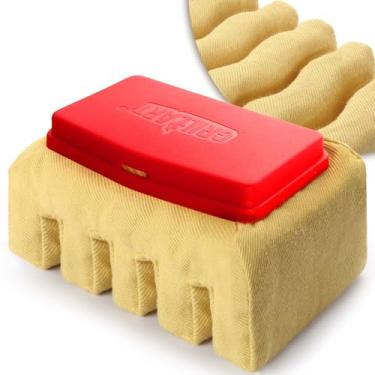 Imagem de GRILLART Escova de grelha sem cerdas, almofada de limpeza substituível para churrasco (sem alça), almofada de limpeza de substituição segura para grades de ferro fundido/aço inoxidável - alcance