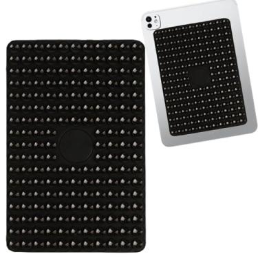 Imagem de Rookii Suporte de silicone para tablet com ventosa, suporte de telefone para duche, espelho de brinquedo de mãos livres, vídeos Tiktok e selfies. Para todos os tamanhos de iPad de 13,7 cm x 21,1 cm