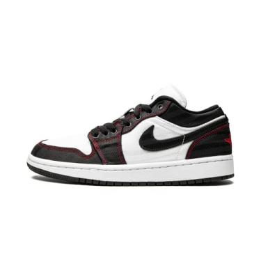 Imagem de Women's Jordan 1 Low SE Utility White/Black-Gym Red (DD9337 106) - 5.5