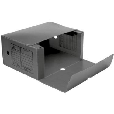 Imagem de Arquivo Morto Polipropileno Novaonda Gigante Cinza 39X18X3 - Pacote co