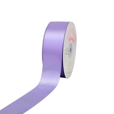 Imagem de Creative Ideas Fita de cetim sólida, 3,8 cm por 50 metros, íris, lisa
