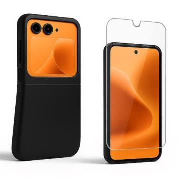 Imagem de Capa Case Slim Para Moto Razr 60 Ultra + Pelicula Hidrogel - GR Global