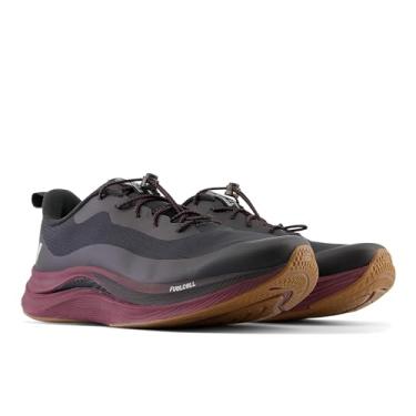 Imagem de New Balance FuelCell 796 V4 Tênis masculino, Preto/Nb Borgonha, 38